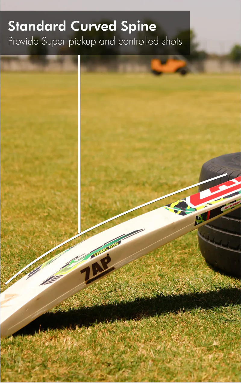 ZAP Gun Colt Army – English Willow Cricket Bat (Adult)