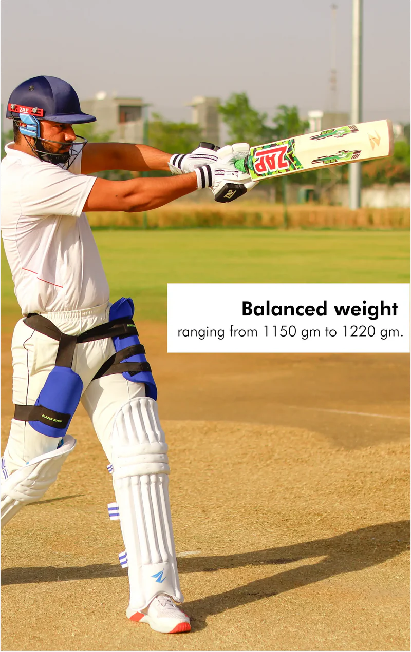 ZAP Gun Colt Army – English Willow Cricket Bat (Adult)