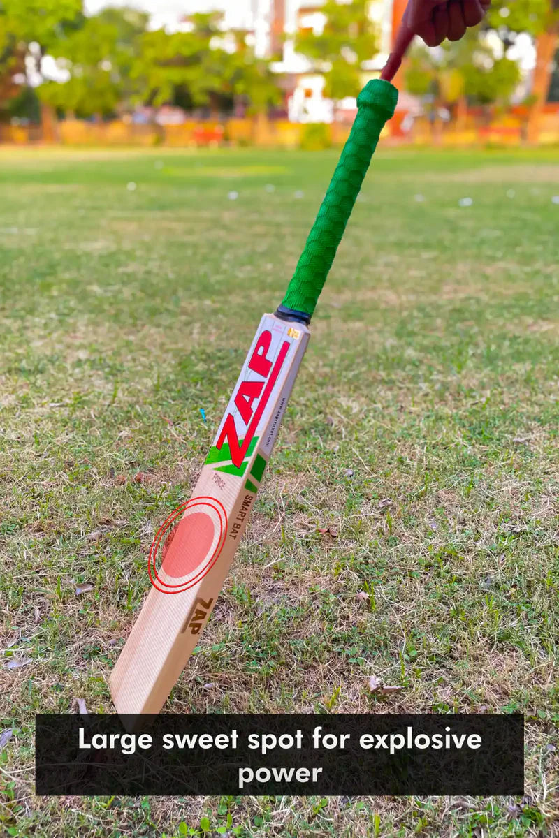ZAP Force Smart Str8bat – English Willow Cricket Bat (Adult)