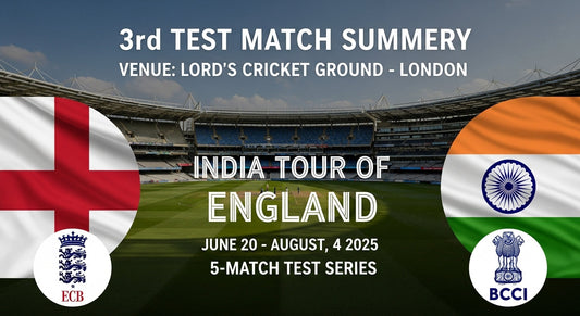 England vs India 3rd Test 2025: A Thrilling Encounter at Lord’s
