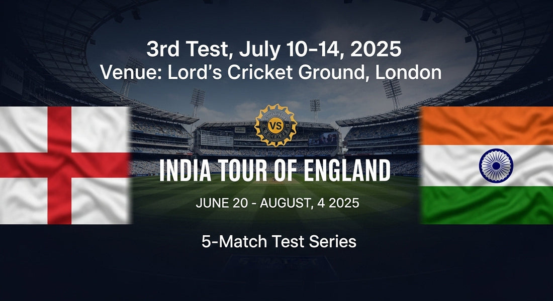 England vs India 3rd Test 2025: Playing XI, Schedule, Venue, and Historical Context