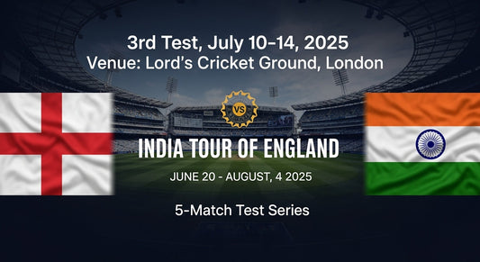 England vs India 3rd Test 2025: Playing XI, Schedule, Venue, and Historical Context