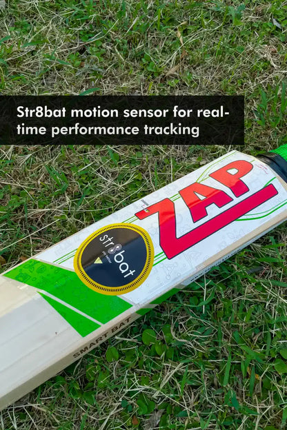 ZAP Force Smart Str8bat – English Willow Cricket Bat (Adult)
