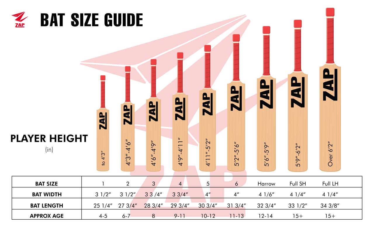 ZAP Classic Bouncer – English Willow Cricket Bat (Adult)